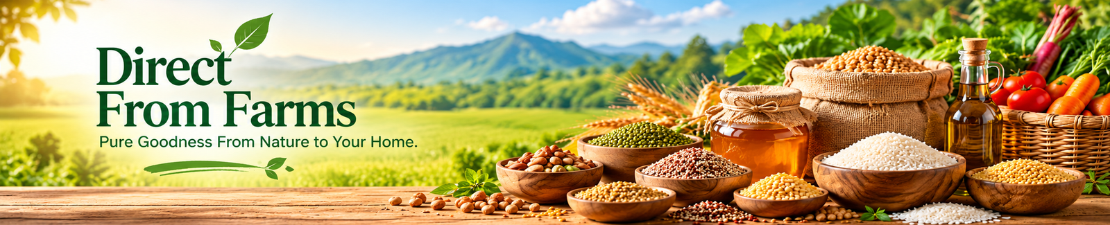 Direct From Farms - Fresh and Natural Products